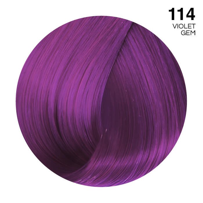 ADORE Semi Permanent Hair Colour Violet Gem #114 118ml