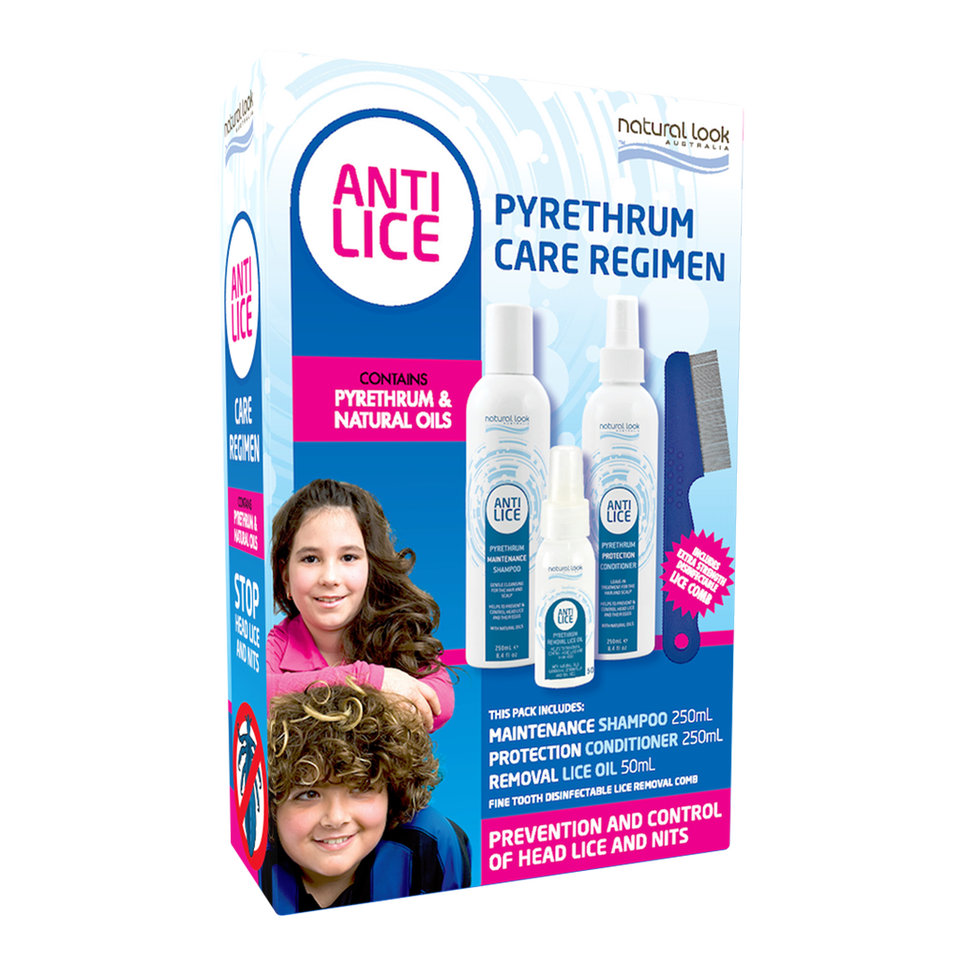 NATURAL LOOK Anti Lice Care Regimen Pack
