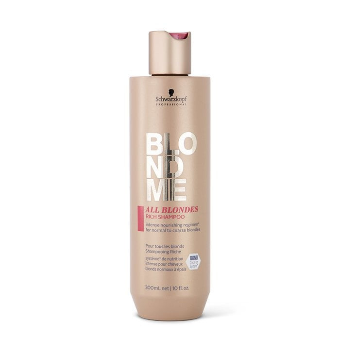 SCHWARZKOPF BlondMe All Blonde Rich Shampoo 300ml
