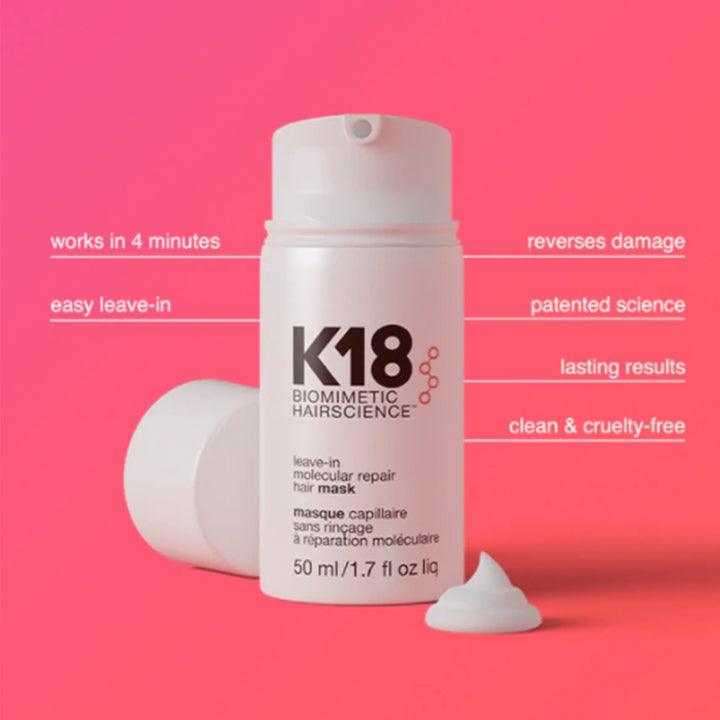 K18 Leave In Molecular Repair Hair Mask 50ml