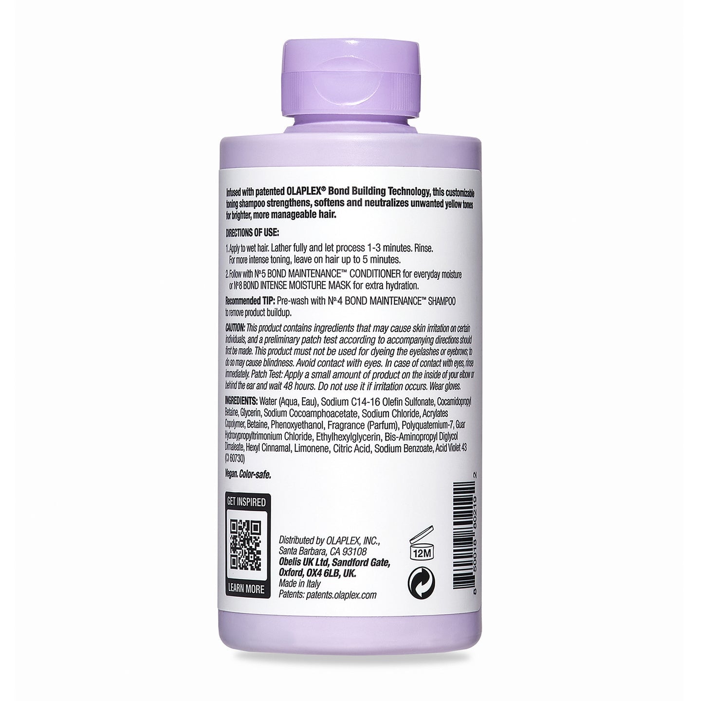 OLAPLEX #4P Blonde Shampoo & #5 Conditioner Duo Pack 250ml