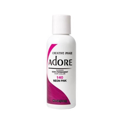 ADORE Semi Permanent Hair Colour Neon Pink #140 118m