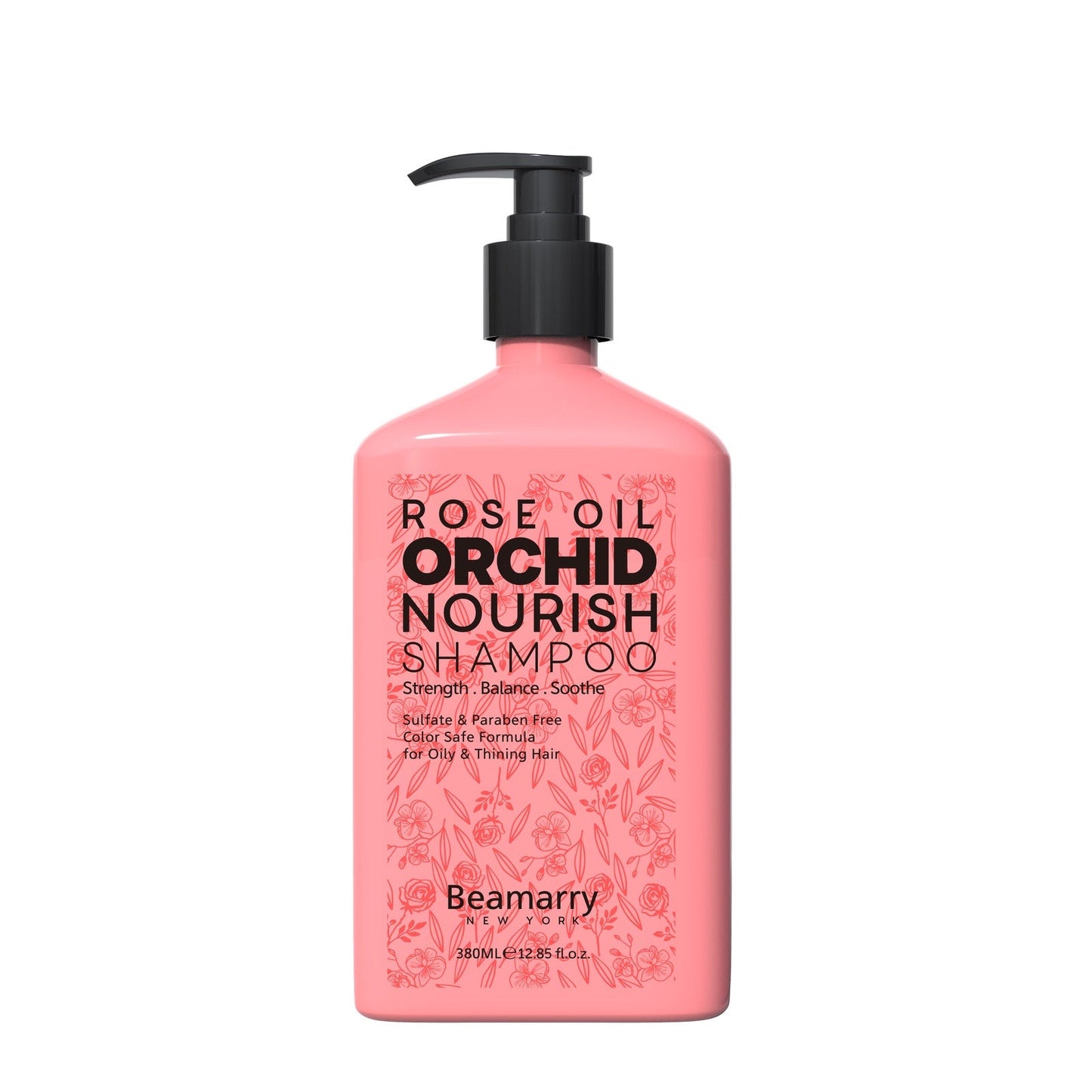 BEAMARRY Rose Oil Orchid Nourish Shampoo 380ml
