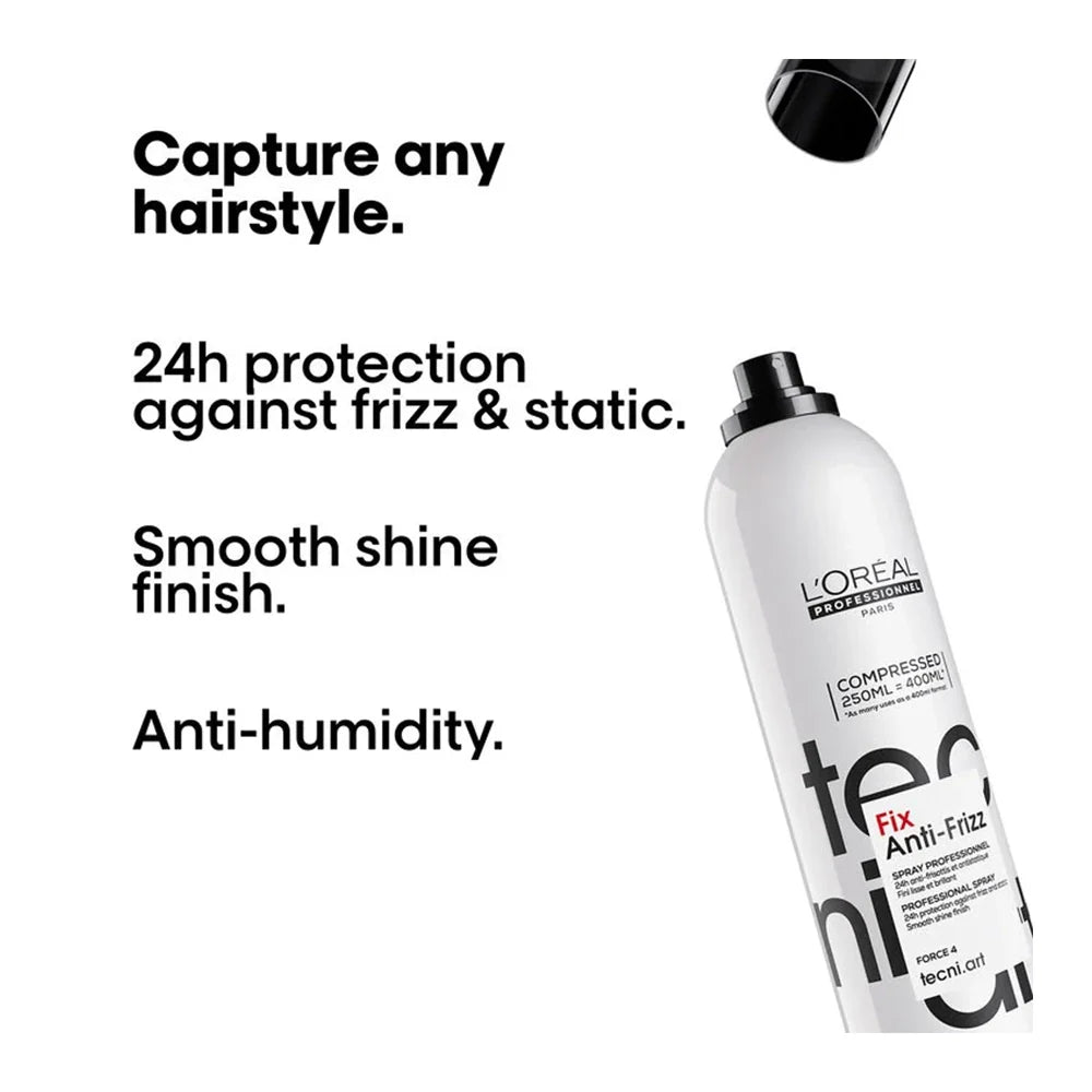 L_OREALTecni.ArtFixAntiFrizzFixingSpray250mlBenefits