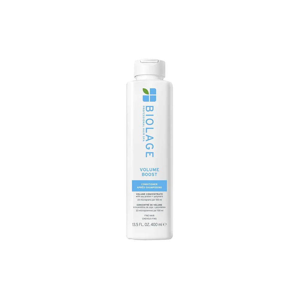 Biolage Volume Boost hair product bottle on a white background