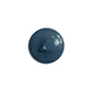 Blue circular object on a white background