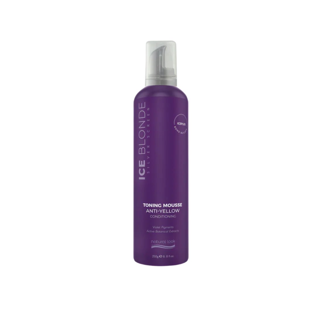 NATURAL LOOK  Silver Screen Ice Blonde Conditioning Mousse 250g