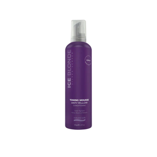 NATURAL LOOK  Silver Screen Ice Blonde Conditioning Mousse 250g