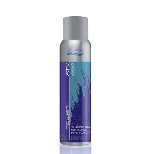 NATURAL LOOK ATV Tower Superhold Styling Hair Lacquer 100g