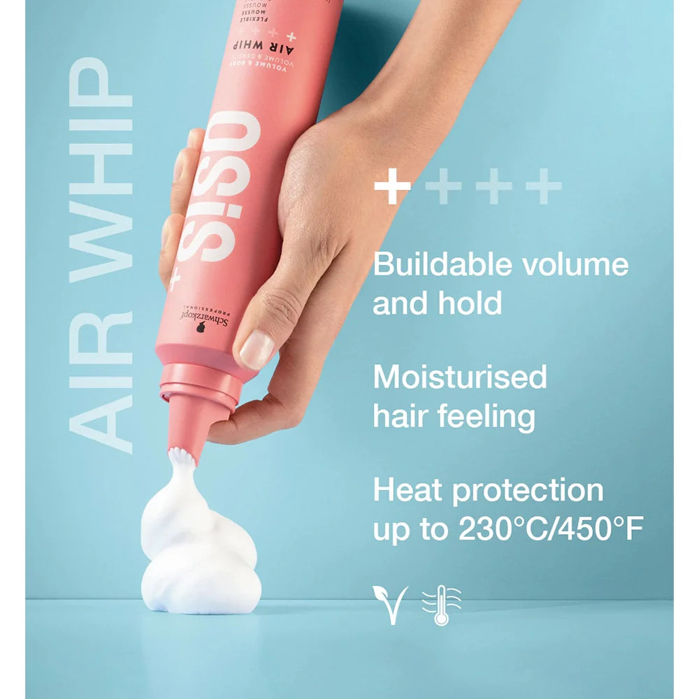 SCHWARZKOPF Osis+ Air Whip Flexible Mousse 200ml