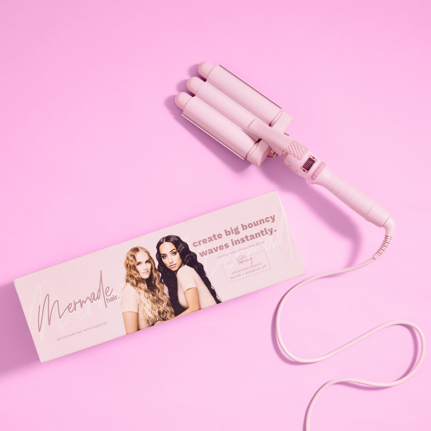 MERMADE Pro Mini Waver 25mm Pink